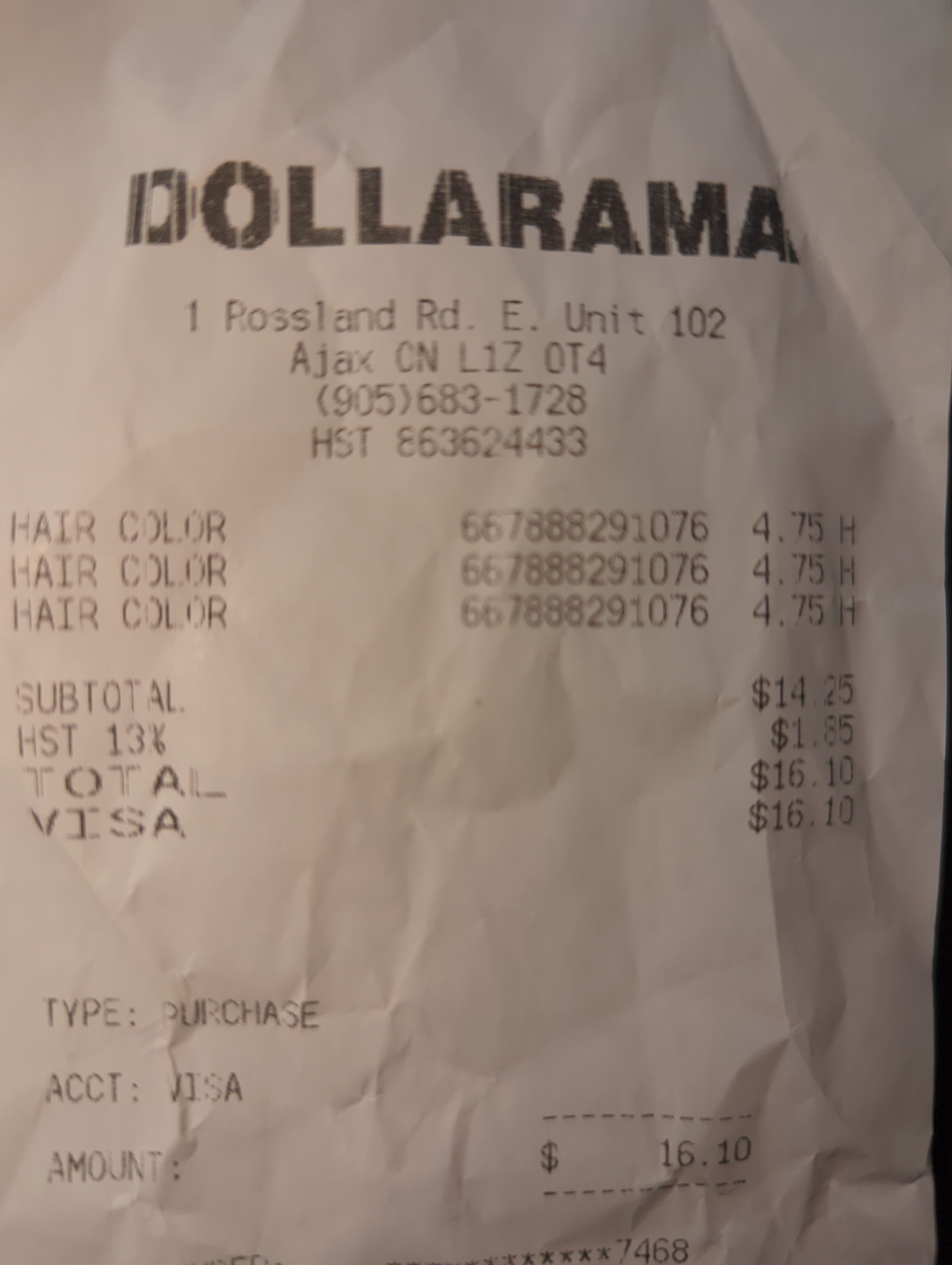[Dollarama] Garnier Olia hair color 4.75 + tax Forums