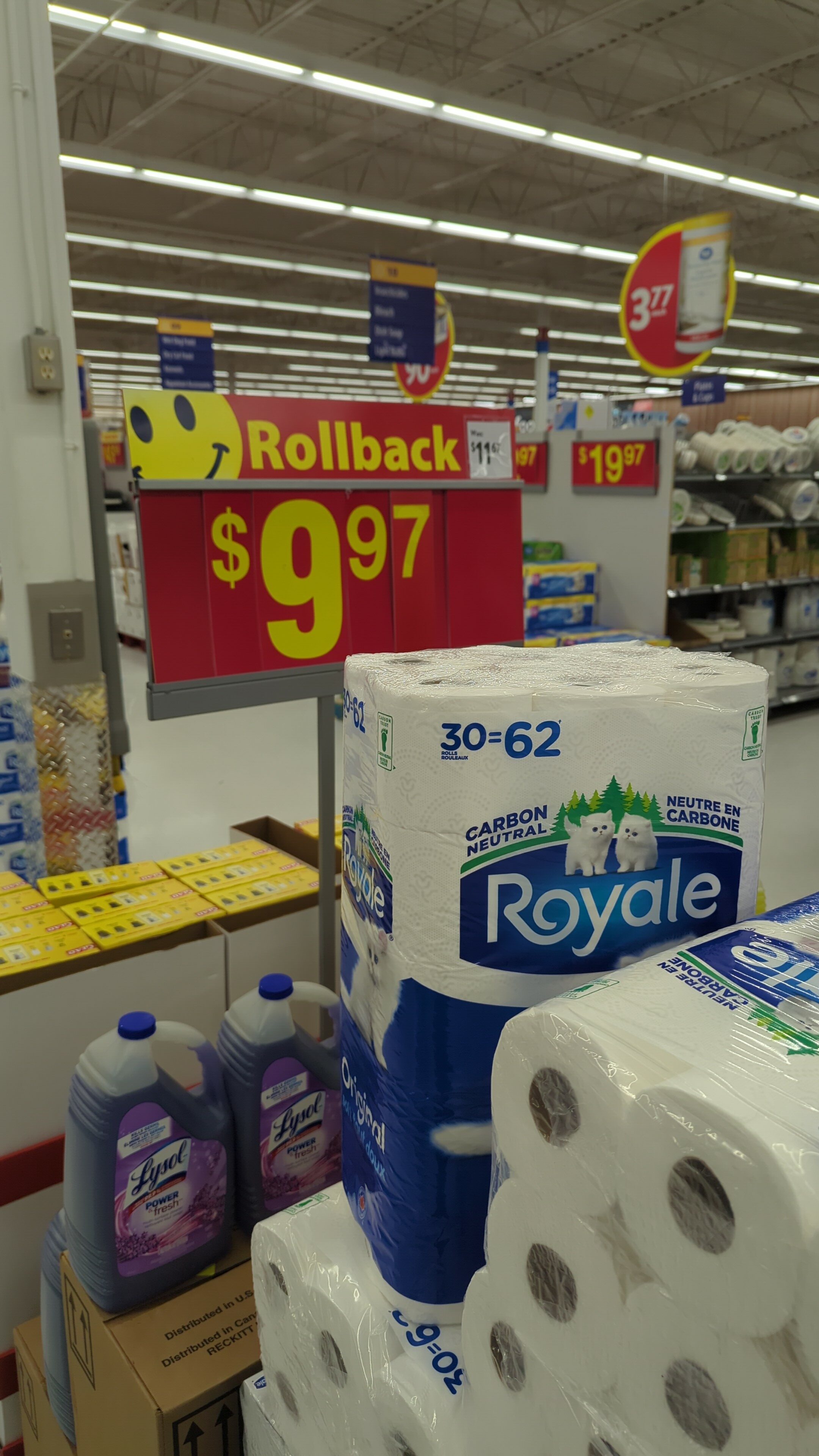 Royale Original Toilet Paper, 30 Equal 62 Bathroom tissue rolls, 2