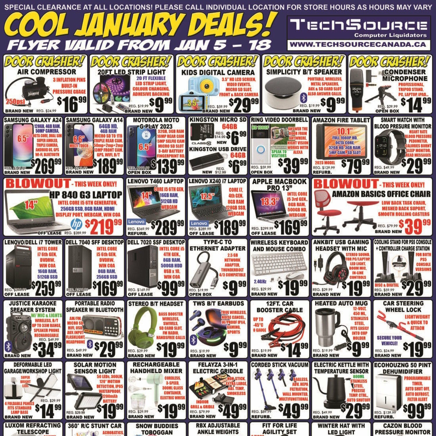 Tech Source Weekly Flyer - Cool January Deals - Jan 5 – 18 ...