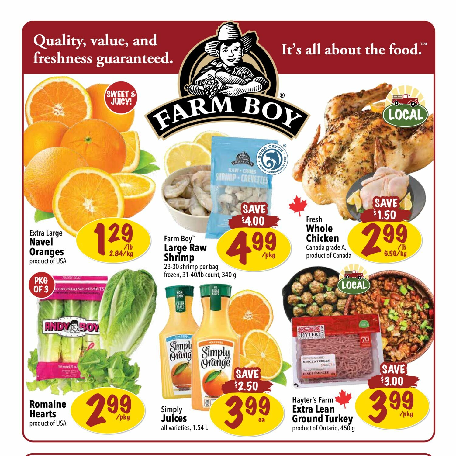 Farm Boy Weekly Flyer - Weekly Savings - Jan 25 – 31 - RedFlagDeals.com