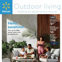 Walmart - Outdoor Living Book Flyer