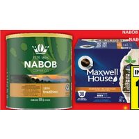Nabob Ground Coffee, Nabob or Maxwell House Pods