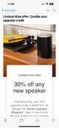 Limited-time offer 30% off any new speaker（ 2 era 300s for $782.6) YMMV() Don't forget Rakuten 2% CB