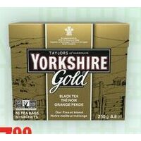 Yorkshire Decaf or Gold Tea