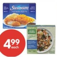 Healthy Choice Steamers or Swanson Frozen Entrees