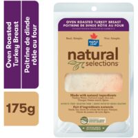 Maple Leaf Natural Selections or Schneiders Sliced Deli Meat