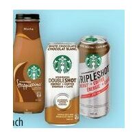 Starbucks Frappuccino, Doubleshot or Tripleshot