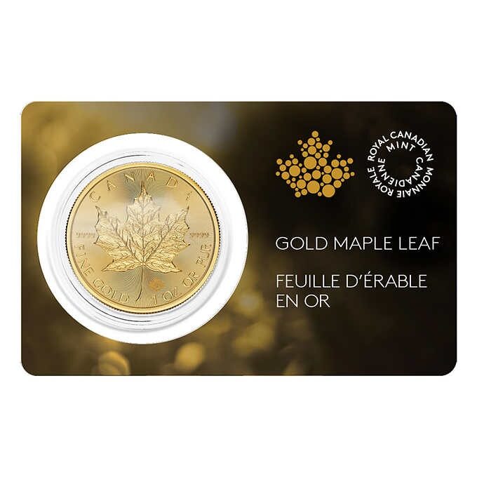 Costco 2839.99 1 oz Gold Coin 2024 Canadian Maple Leaf