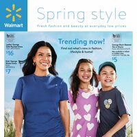 Walmart - Spring Style Book Flyer
