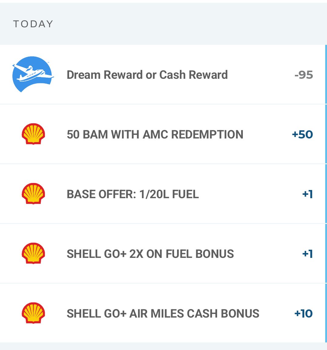 [Shell] [Air Miles] MASSIVE Redemption Offer: Get 50 BAMs When You ...