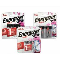 Energizer AA, AAA or 9V Everyday Batteries