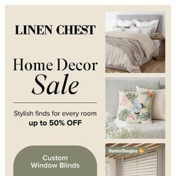 Linen Chest - Home Decor Sale Flyer