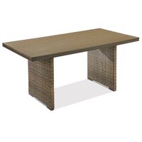 Canvas Bala Collection Wicker Patio Dining Table