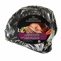 Our Finest Quarter Spiral Bone-in Hickory Smoked Sliced Ham