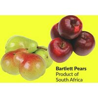 Bartlett Pears, Cosmic Crisp Apples