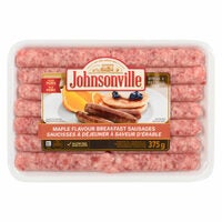 Johnsonville Breakfast Sausages or Leadbetters Peameal Bacon