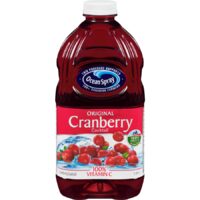 Ocean Spray Cranberry Cocktail or 100% Cranberry Juice or Dole Pineapple Juice