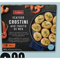 Irresistibles Seafood Crostini