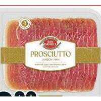 San Daniele Prosciutto Ham or Mastro Salami