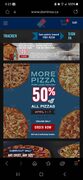 50% off any pizza April 1-7 Maritimes (NS, NB, PEI)