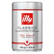 illy Whole Bean Coffee Classico Medium or Inenso Bold Roast 250g $10.06