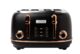 Haden Heritage 4-Slice Wide Slot Toaster - Black and Copper - $49.96