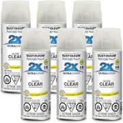Painter's Touch 2x Spray Paint in Gloss Clear, 340g (6-pack) $28.16