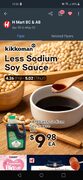 [BC] [AB] Kikkoman Less Sodium Soy Sauce 1.89L $9.98. Apr 26 - May 02.