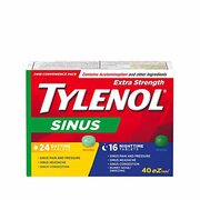 TYLENOL Sinus Extra Strength eZ Tabs, Daytime and Nighttime, Convenience Pack, 40ct $8.00/$7.60 (29%/33% off)