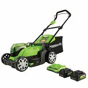 Greenworks 48V 17" Lawn Mower , 2 x 4.0 AH Battery and Charger $319.99 (from $499.99)