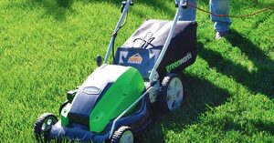 [$243.98 (13% off!)] Greenworks 13 Amp 21" Corded Lawn Mower