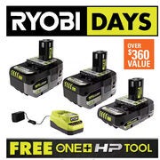 US deal HD Ryobi $159 with 3 batteries and free tool