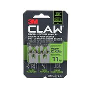 3M CLAW Drywall Picture Hanger 25 lb 4 pack - $7