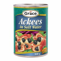 Grace Ackees in Salt Water