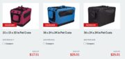 Folding Portable Soft Pet Dog / Cat Crate upto 75% off (Amazon Basics Premium Brand)