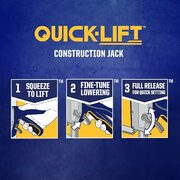 IRWIN Quick-Lift Construction Jack - $120 ($30 off)