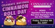 Oct 4 - Toronto . BOGO Cinnaholic . Union Station, Danforth