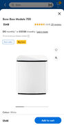 Bose Bass Module 700 (White): $548 (plus $15 Coupon) $602 All IN