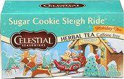 Celestial Seasonings 6x20=120 bags of Sugar Cookie Sleigh Ride Holiday Tea & Raspberry Zinger for $18.94 after coupon