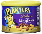 Planters Deluxe Mix Nuts 40% Cashews Roasted, 200 Grams $3.99