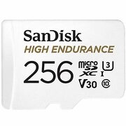 SanDisk 256GB High Endurance Video microSDXC Card [$30]