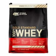 Optimum Nutrition Gold Standard Whey Protein, S'mores, 5.6lb - $59.97