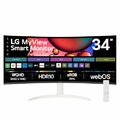 LG MyView Smart Monitor 34-Inch 21:9 Curved UltraWide QHD (3440x1440) $369.99