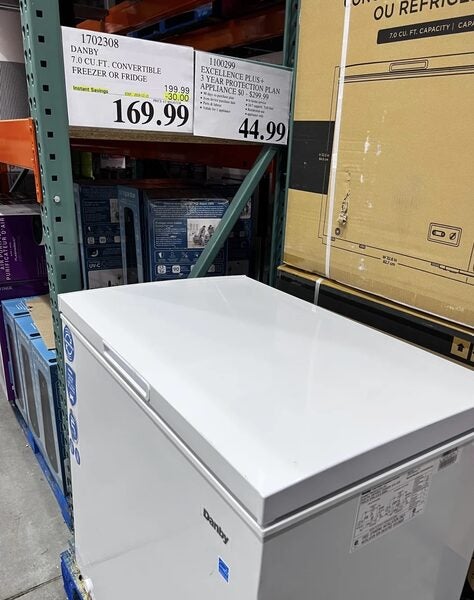 [Costco] Danby 7 cu ft. Convertible Chest Freezer or Refrigerator $169. ...
