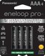 Panasonic Eneloop Pro AAA Ni-MH Rechargeable Batteries, 4 Pack $20