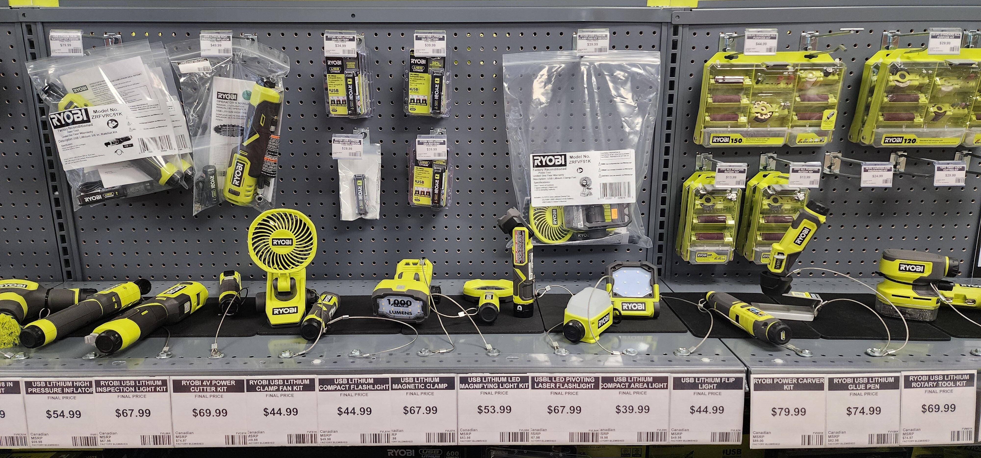 [Direct Tools Canada] [Boxing Day] Select Ryobi tools 50% off (GTA Only ...