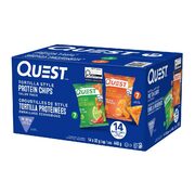 Costco (Vaughan, Maybe All), Quest Tortilla Style Protein Chips, Nacho Cheese & Chili Lime Flavours, 14 × 32 g, $34.99