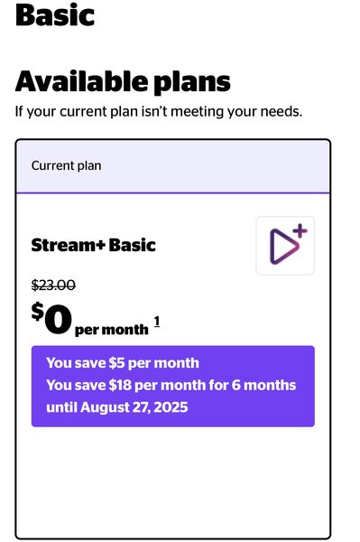 [Koodo] Koodo Stream+ Basic Free now for 6 Months w/ Coupon code (YMMV ...