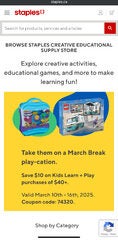 Save $10 on Kids Learn + Play purchases of $40+. LEGOs etc