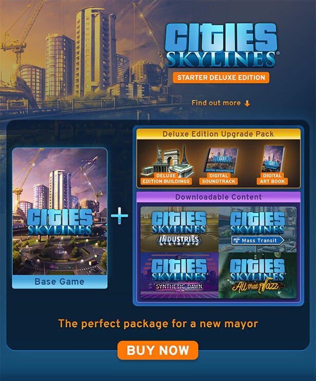 [STEAM] Cities: Skylines > Free-to-play weekend + 90% off game